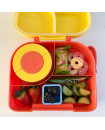 Pick Box - Hot & Cold - 3 Compartment Lunch Box with Food Flask 